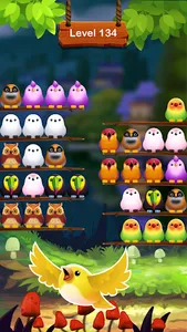 Bird Color Puzzle: Sort Game screenshot 3