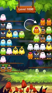 Bird Color Puzzle: Sort Game screenshot 5