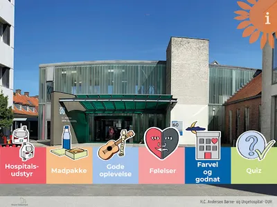 Søskende på hospitalsbesøg screenshot 0