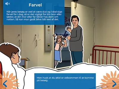 Søskende på hospitalsbesøg screenshot 13