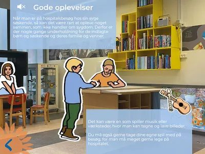Søskende på hospitalsbesøg screenshot 19