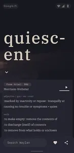 Waylan - A dictionary concept screenshot 3