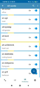 Swedish TOP 2500 words and phr screenshot 0