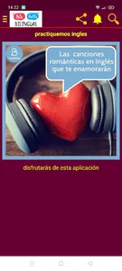 APRENDE INGLÉS CON CANCIONES screenshot 0
