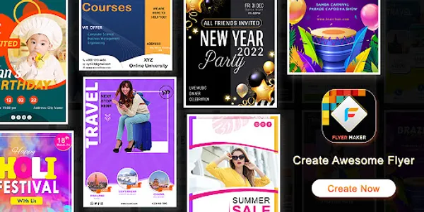 Flyer Poster Creator & Editor screenshot 0