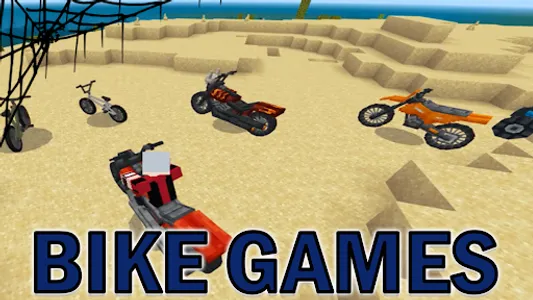 Minecraft bike games mod screenshot 27