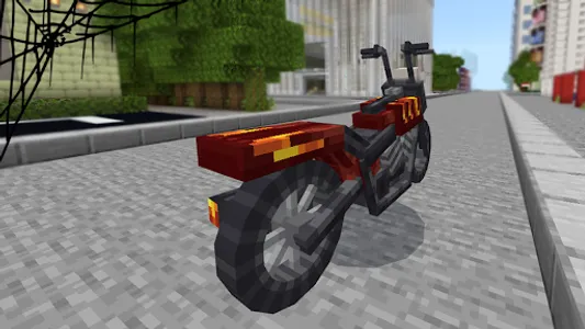 Minecraft bike games mod screenshot 4