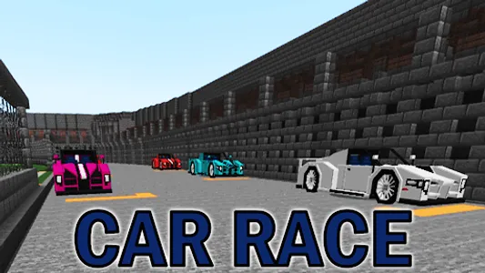 Racing cars minecraft mod screenshot 2