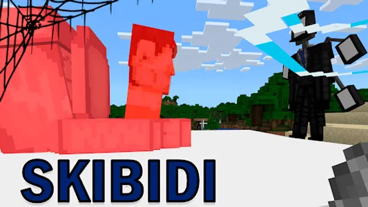 War Skibidi toilet mod in MCPE screenshot 0