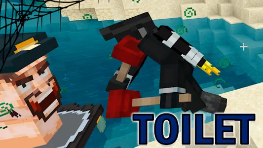 War Skibidi toilet mod in MCPE screenshot 7