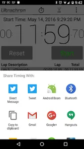 Ultrachron Stopwatch & Timer screenshot 2