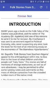 Folk Stories from Southern Nig screenshot 2