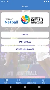 Rules of Netball screenshot 1