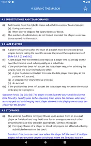 Rules of Netball screenshot 11