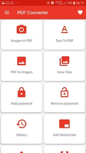Image,Text to Pdf Converter-PD screenshot 2