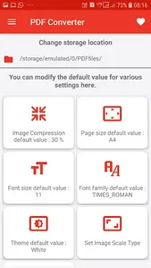 Image,Text to Pdf Converter-PD screenshot 5