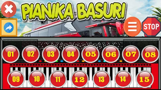 Pianika simulator basuri screenshot 2