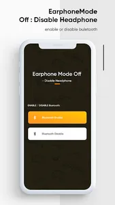 Earphone Mode Off : Disable He screenshot 1