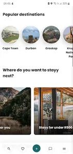 Stayy.co.za screenshot 1