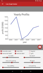 Line Graph Maker Pro screenshot 7