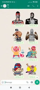 Stickers de la lucha libre screenshot 5
