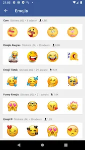 WASticker Daily Stickers Emoji screenshot 0