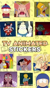 TV Animated Memes WASticker screenshot 0