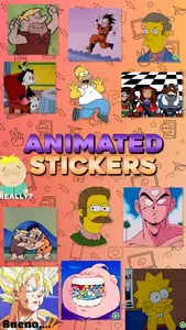TV Animated Memes WASticker screenshot 2