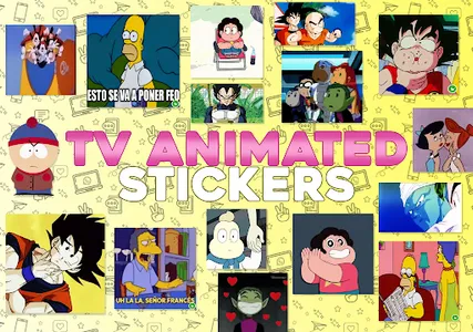 TV Animated Memes WASticker screenshot 3
