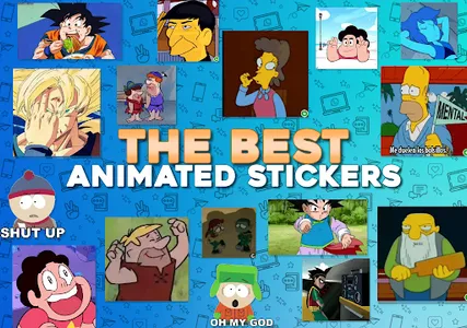 TV Animated Memes WASticker screenshot 4