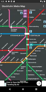 Stockholm Metro App screenshot 1