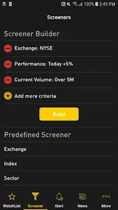 NYSE Live Stock Market screenshot 2