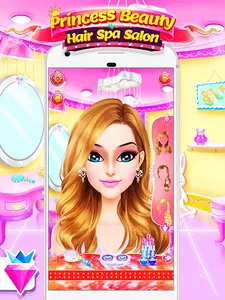 Princess Salon - Dress Up Make screenshot 0