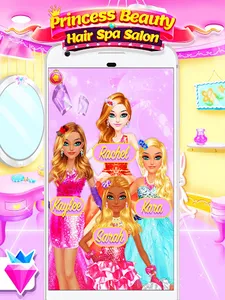 Princess Salon - Dress Up Make screenshot 12