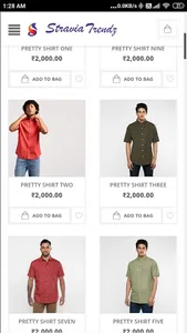 Stravia Premium Shirts Collect screenshot 1