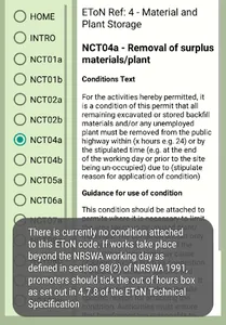 Street Works NCTs screenshot 2