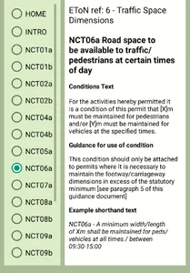 Street Works NCTs screenshot 3