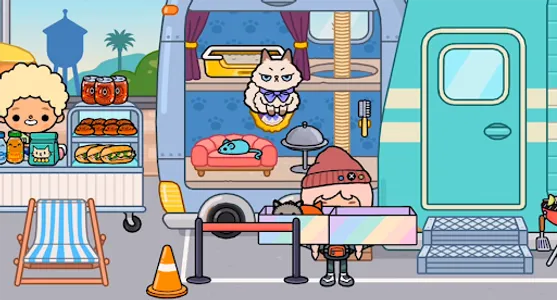 Toca Boca Lady Cats Wallpapers screenshot 0