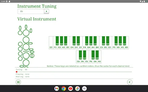 Clarinet Tabs screenshot 10