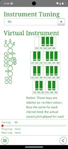 Clarinet Tabs screenshot 2