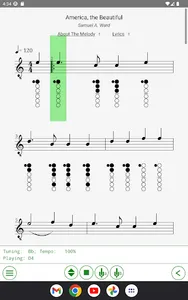 Clarinet Tabs screenshot 4