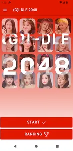 (G)I-DLE 2048 Game screenshot 0