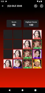 (G)I-DLE 2048 Game screenshot 3