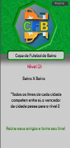 Copa de Futebol de Bairro -CFB screenshot 2