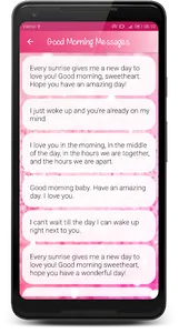 Good Morning Love Messages screenshot 5