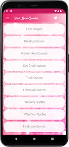 Sad Love Quotes & Broken Heart screenshot 0