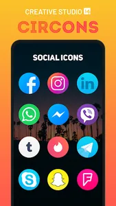 Circons: Circle Icon Pack screenshot 1