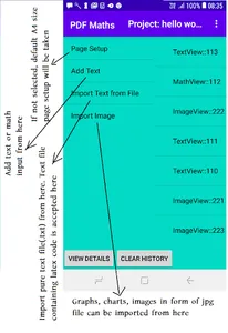 PDF Maths | TEXT LATEX & IMAGE screenshot 2