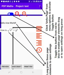 PDF Maths | TEXT LATEX & IMAGE screenshot 3