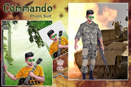Commando Photo Suit screenshot 1